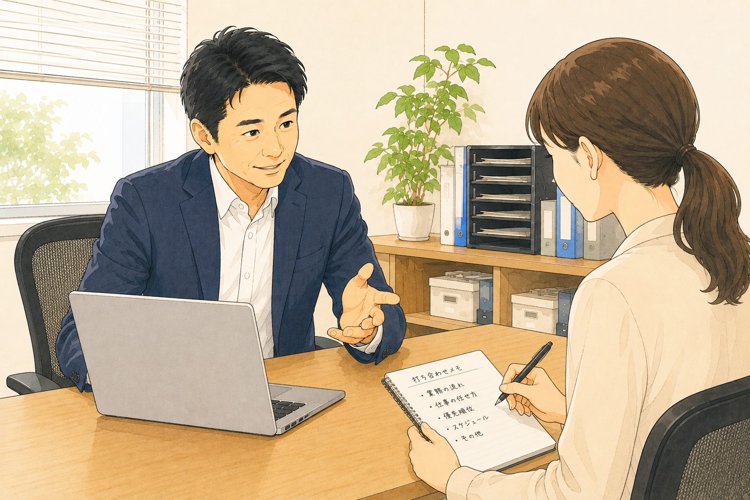 事務員を雇うか外注するか検討している小さな会社の経営者